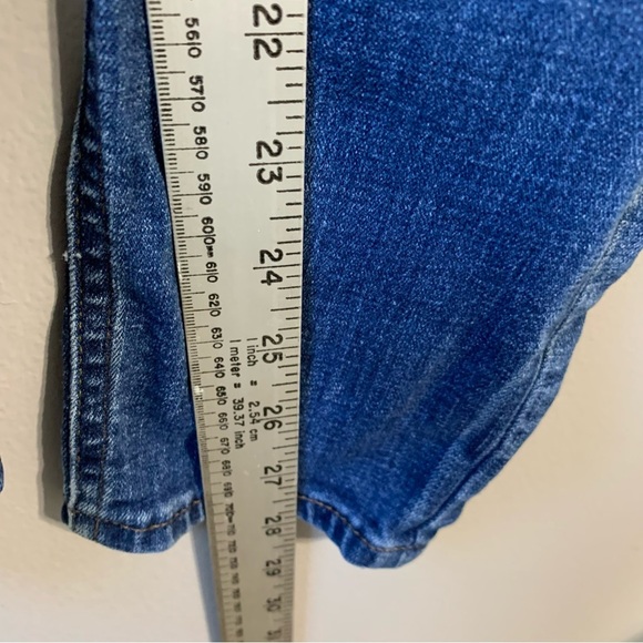 Lucky Brand button up Bridgette skinny blue‎ jeans. Size 4/27 - Picture 9 of 11